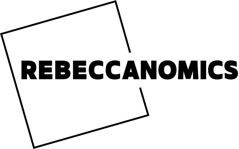Rebeccanomics logo black